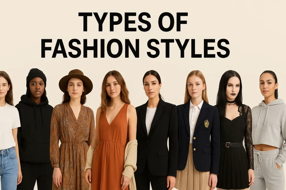 types of fashion styles